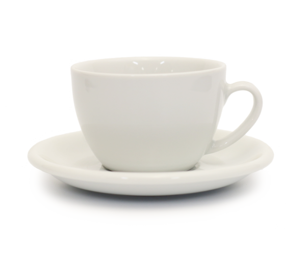 Cappuccino cup + saucer